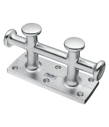 Dobbel krysspuller aluminium 165 x 64 mm forfra