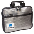 Dokumentmappe seildukmateriale 40 x 30 x 5 cm 5 lommer foran