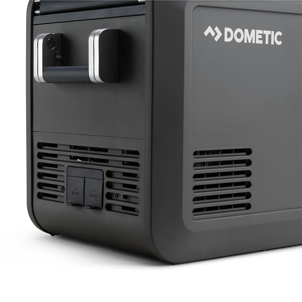 Detalj av Dometic CFX5 25 kompressorkjøleboks kontrollpanel