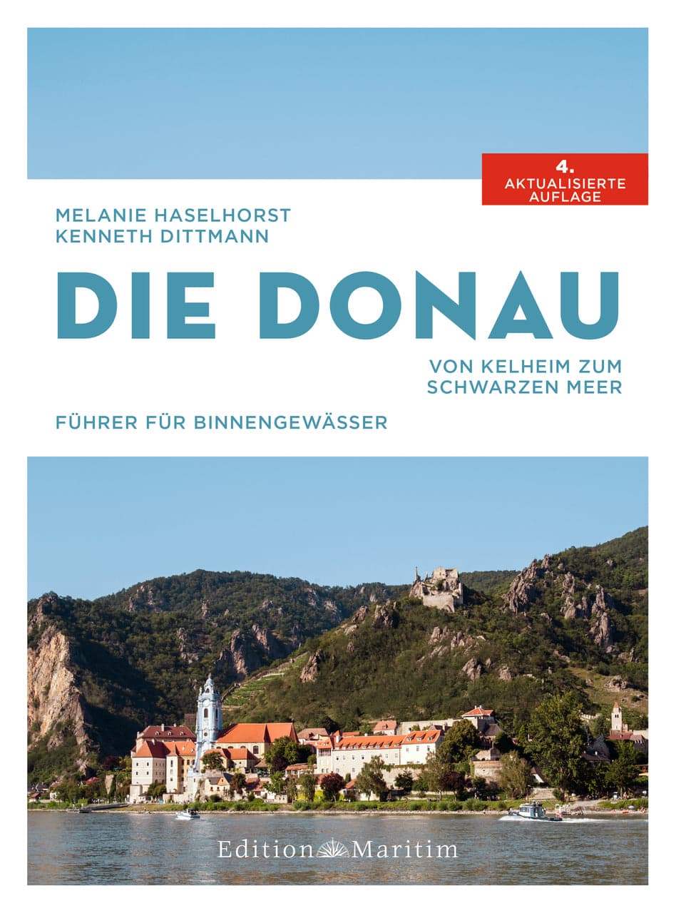 Donau - båtguide fra Kelheim til Svartehavet - Delius Klasing forside