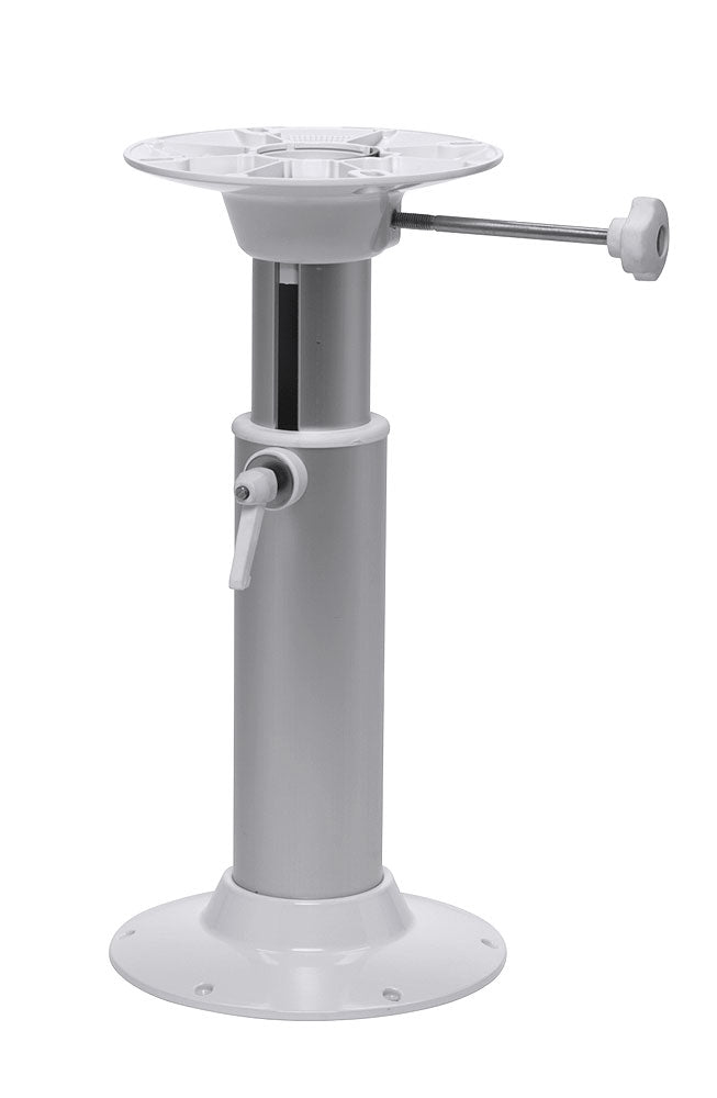 Dreibar stolsøyle teleskop 250-320 mm aluminium 360° forfra