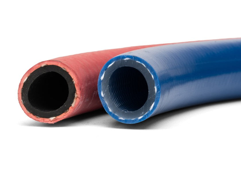 Drikkevannslange PVC 13 mm næringsmiddelgodkjent vevforsterket forfra