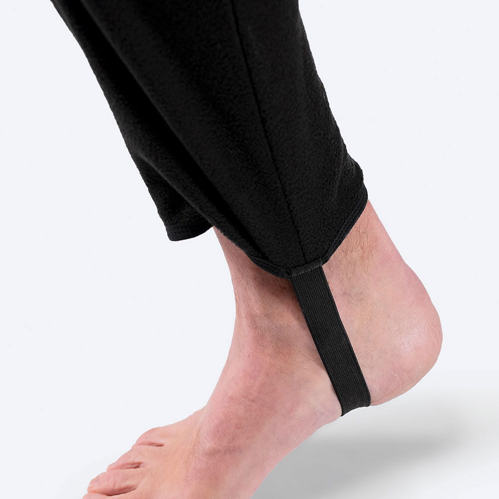 Glidelås detalj på Drysuit underfleece heldress for tørrdrakt Zhik