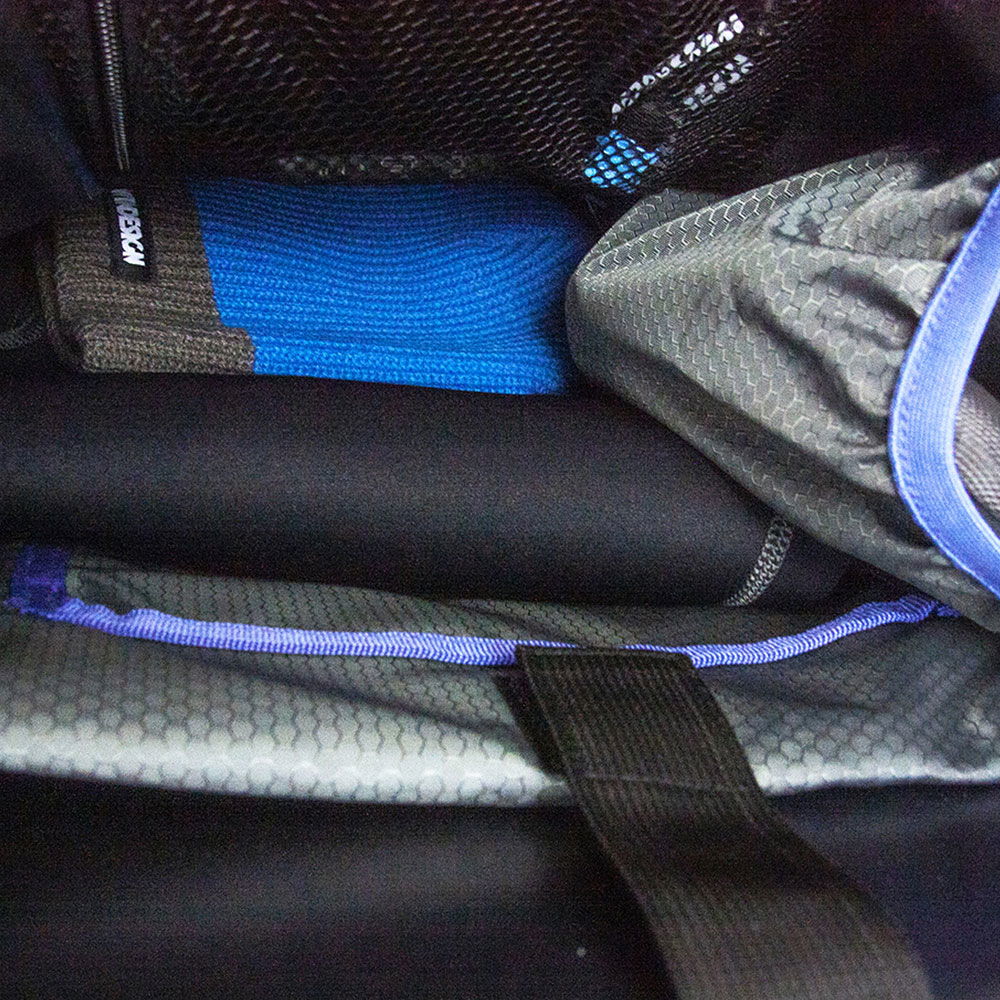 Duffel reiseveske 30 l vanntett 600D polyester detalj
