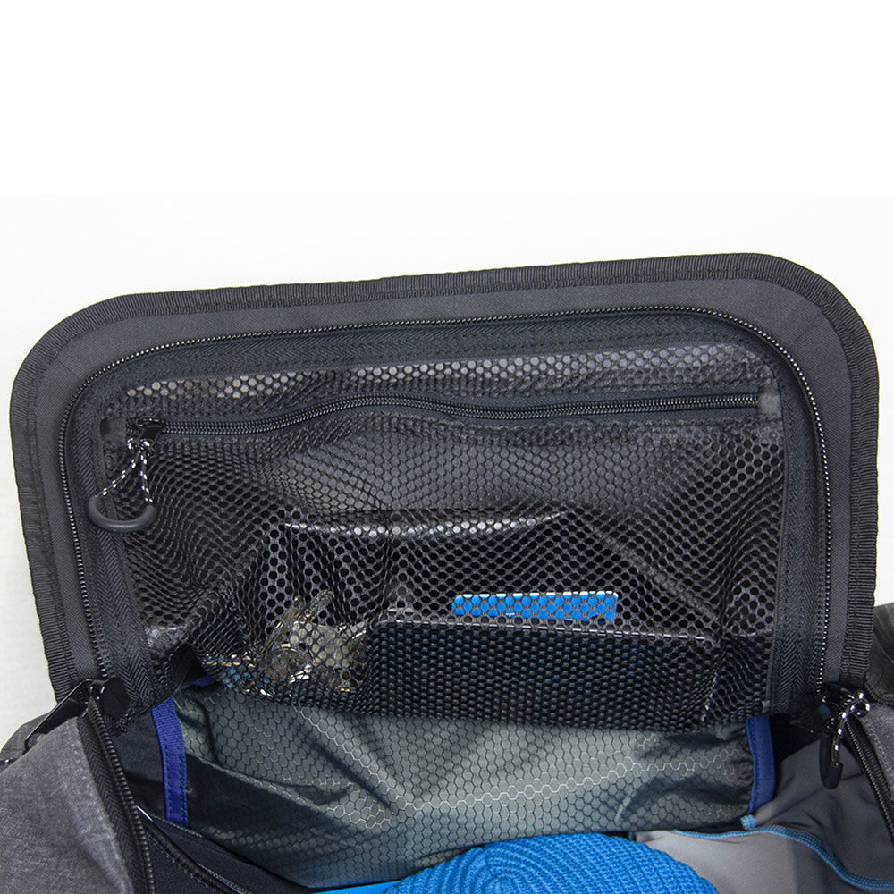 Duffel reiseveske 30 l vanntett 600D polyester nettinglommer