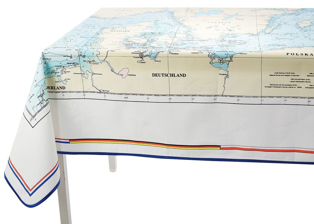 Duk Eleven at the Seas bomull 175 x 130 cm forfra