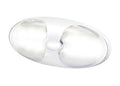DuraLED 12 LED taklampe med bryter hvit front