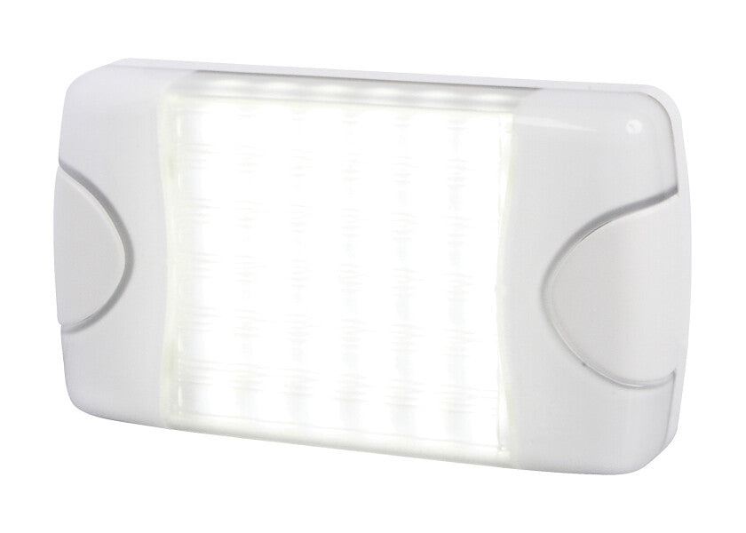DuraLED 36 LED taklampe 12/24V akryl hvit 64° bakside