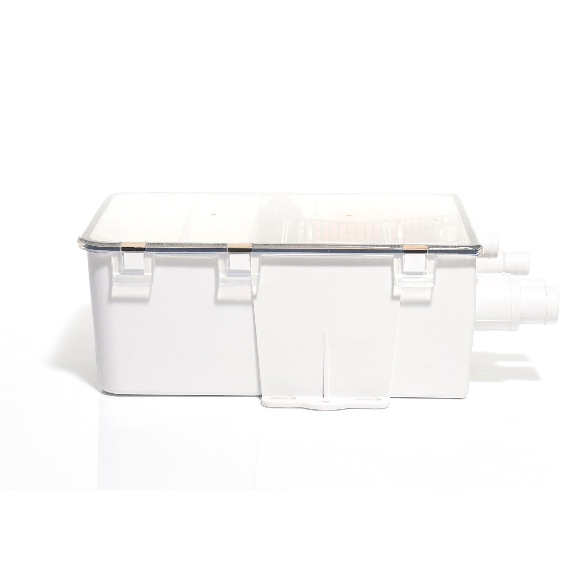 Dusjpumpesystem lensing og avløp 12V 38 l min bakside