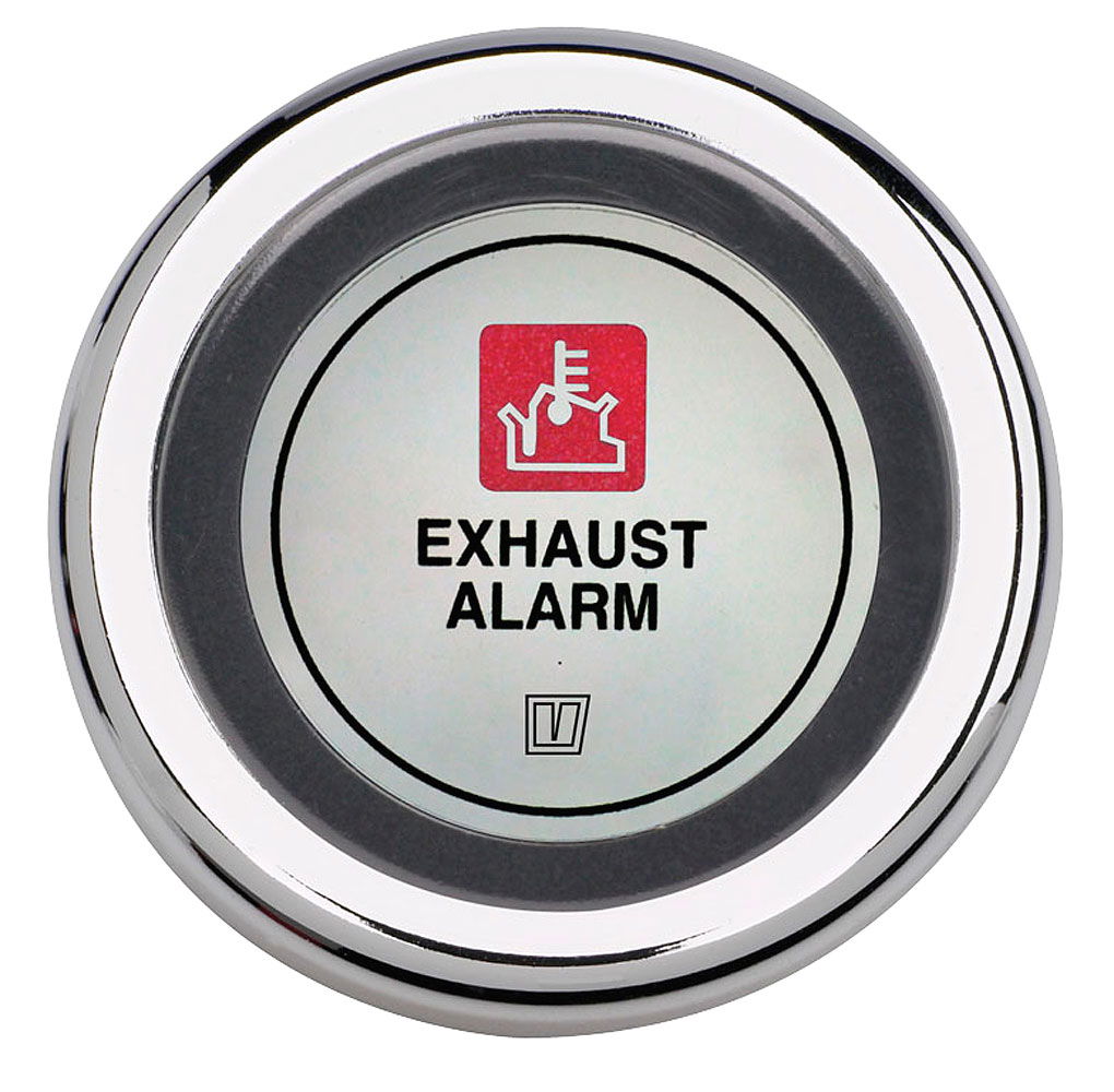 Eksostemperaturalarm 12V for kjølevannsinnsprøytning - Vetus front