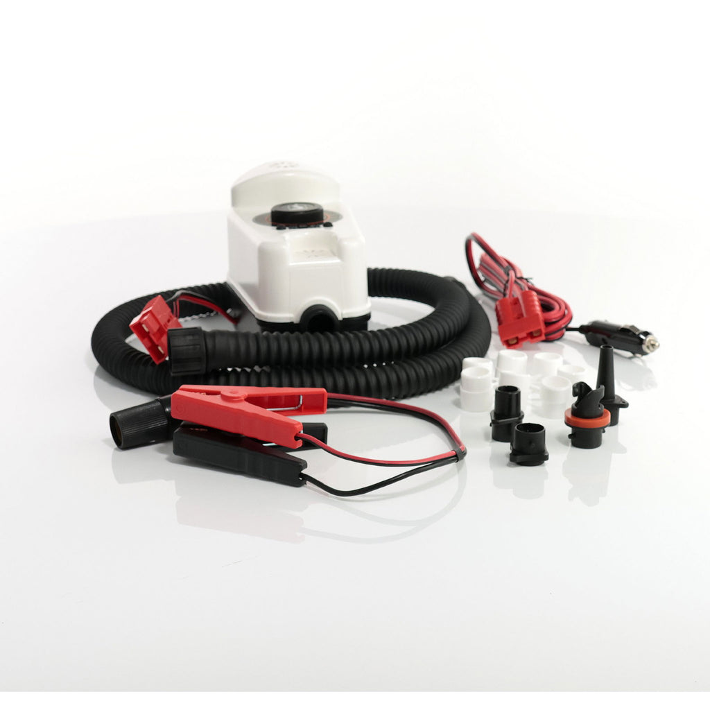 Elektrisk pumpe 12V automatisk 1 bar 160 l min - BRAVO detalj av manometer
