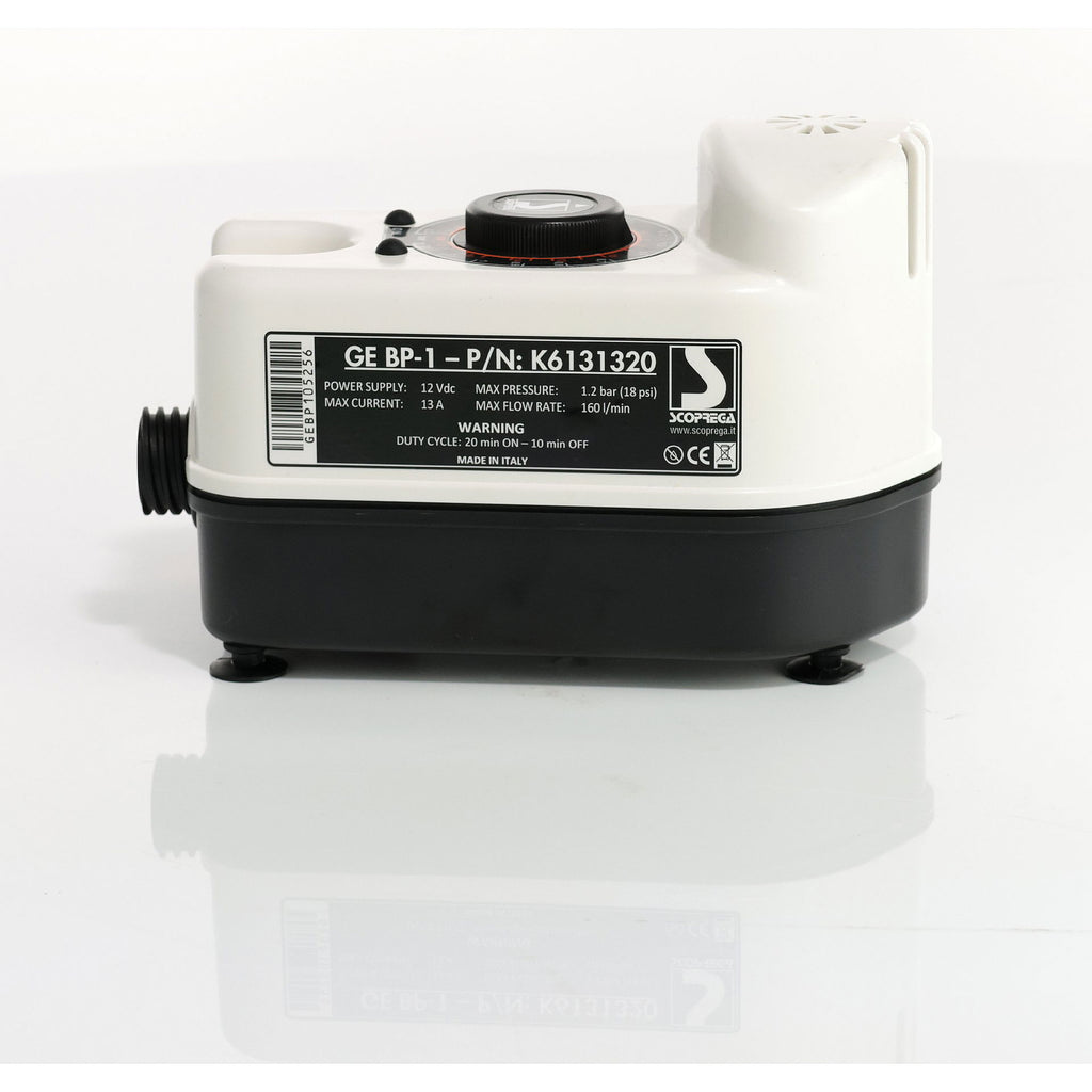 Elektrisk pumpe 12V automatisk 1 bar 160 l min - BRAVO med skulderveske
