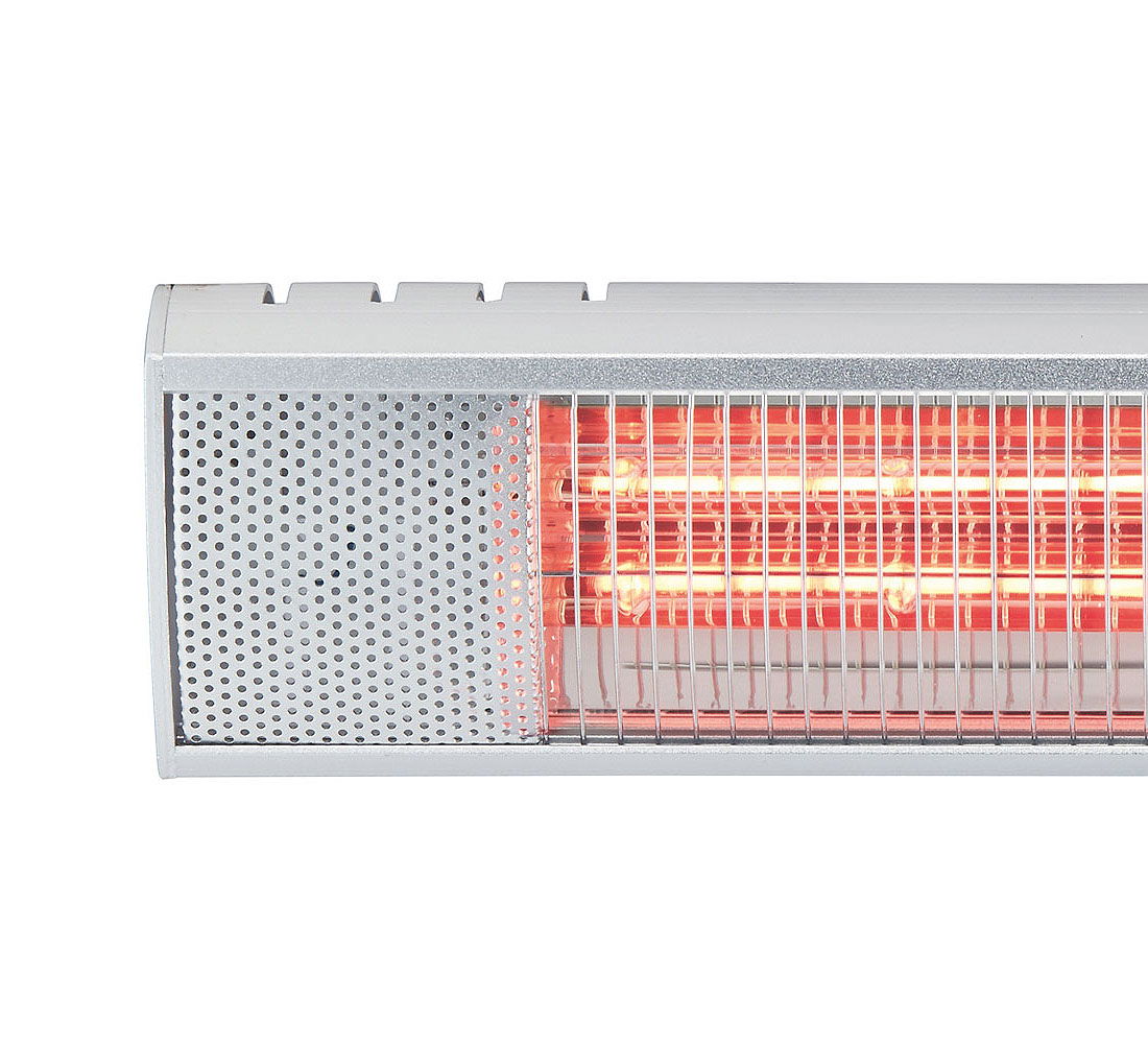 Detalj av Elektrisk terrassevarmer Madeira 2000 W infrarød IP 65