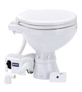 Elektrisk toalett 12V keramikk 373 x 345 x 475 mm 10 kg - Talamex forfra