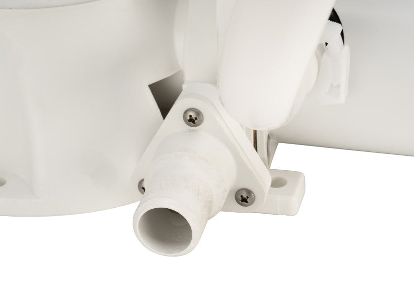 Oversikt over Elektrisk toalett AquaT Standard 12V standardstørrelse sjøvann - Johnson Pump