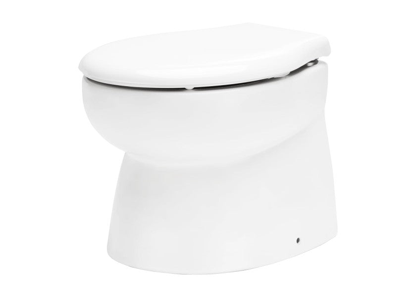 Elektrisk toalett ELEGANCE 24V komfortstørrelse soft-close bakside