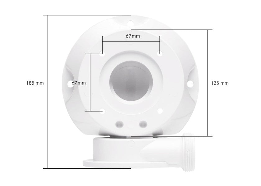 Detalj av Elektrisk toalett EVOLUTION 12V standard porselen soft-close