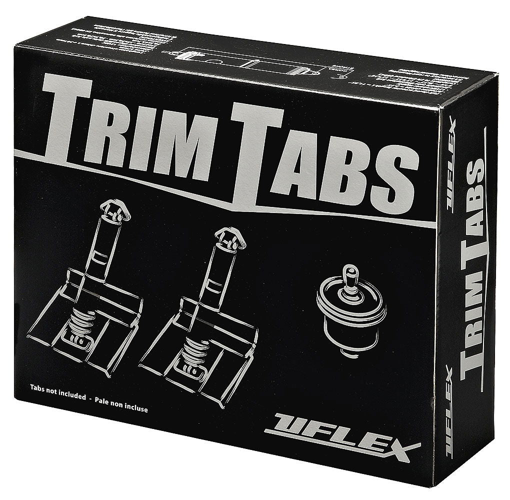 Elektrisk trimplan kit 12V med sylindere og joystick - Ultraflex forfra