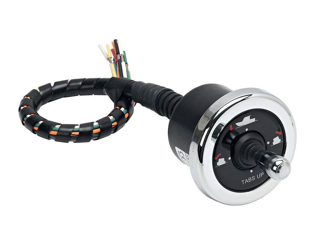 Elektrisk trimplan kit 12V med sylindere og joystick - Ultraflex detalj
