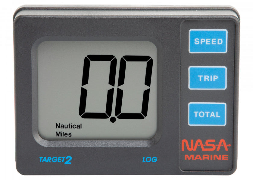 Elektromagnetisk logggiver med Target-display 12V NMEA0183 - NASA i bruk