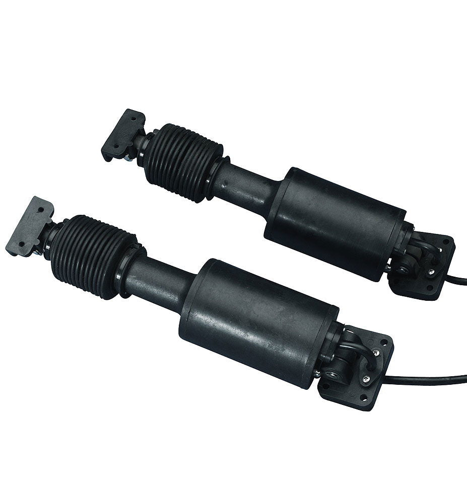 Elektromekaniske sylindre 2x for trimplan 57 mm 12V 66 W - Compass forfra