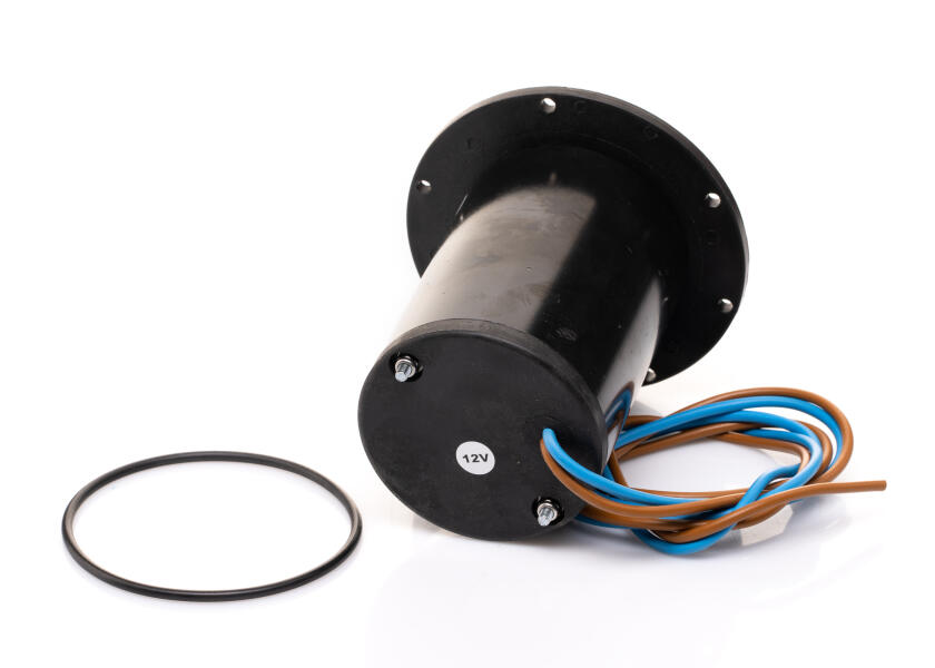 Detaljbilde av Elektromotor for SPEEDFLUSH elektrisk toalett 12V - Ocean Technologies