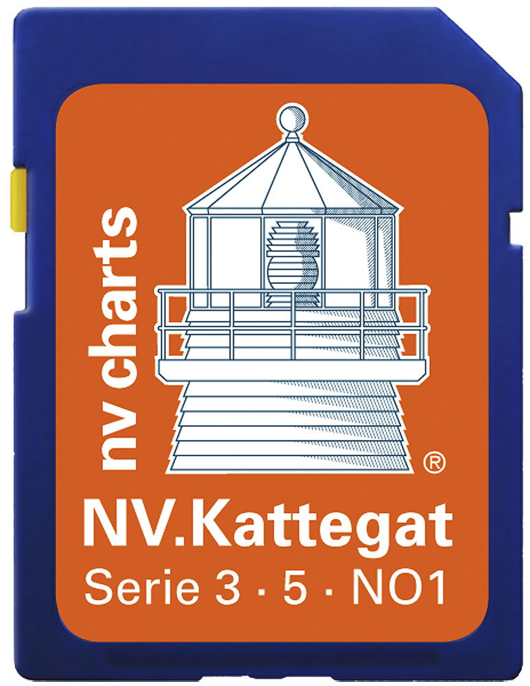 Elektroniske sj?kart SD/microSD Kattegat serie 1-4, 6