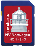 Elektroniske sjøkart SD/microSD Norge serie 1-3 - NV-Verlag for navigasjon