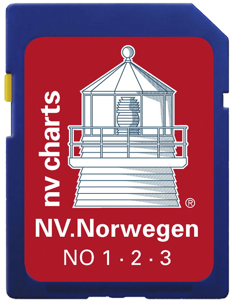 Elektroniske sjøkart SD/microSD Norge serie 1-3 - NV-Verlag for navigasjon