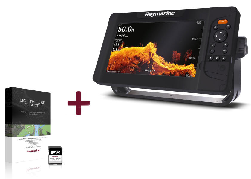 Element 9 HV kartplotter 9 tommer forfra