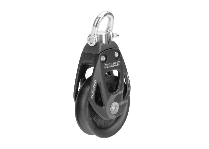 Detalj av Element enkelblokk med svivel 45 mm glideleie HARKEN