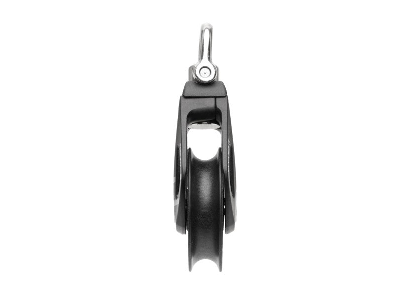 Element enkelblokk med svivel 60 mm glideleie 1100 kg - HARKEN bakside