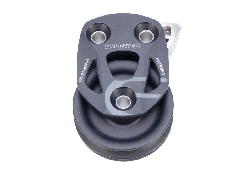 Element kinnblokk med lockoff høyre 80 mm glideleie 2200 kg bakside