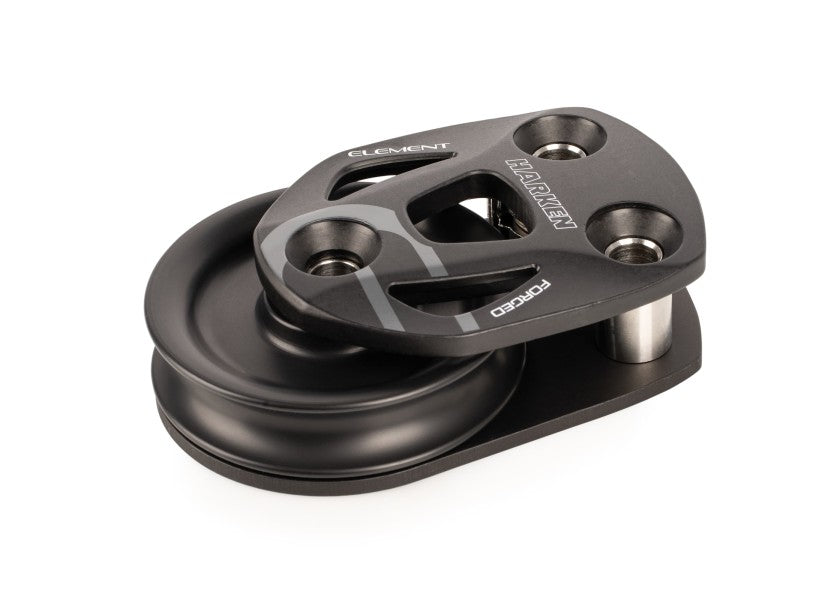 Element kinnblokk med lockoff venstre 80 mm glideleie detalj