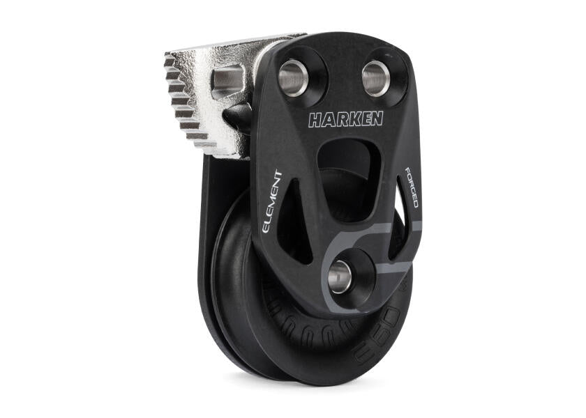 Element kinnblokk med lockoff venstre 60 mm glideleie 1100 kg bakside