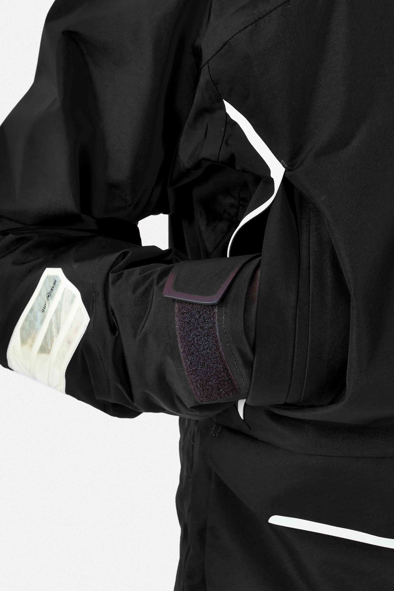 Elite offshore seiljakke 3-lags DRI PRO med Cordura montert på modell