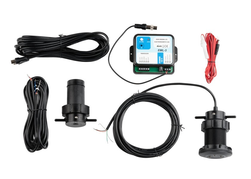 Detalj av EML-3 elektromagnetisk logg sensor