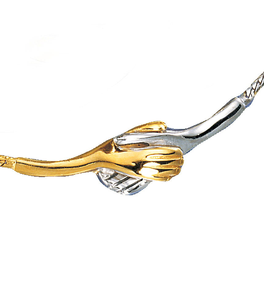Emma's Collier halskjede 42 cm - Ursula Christ forfra