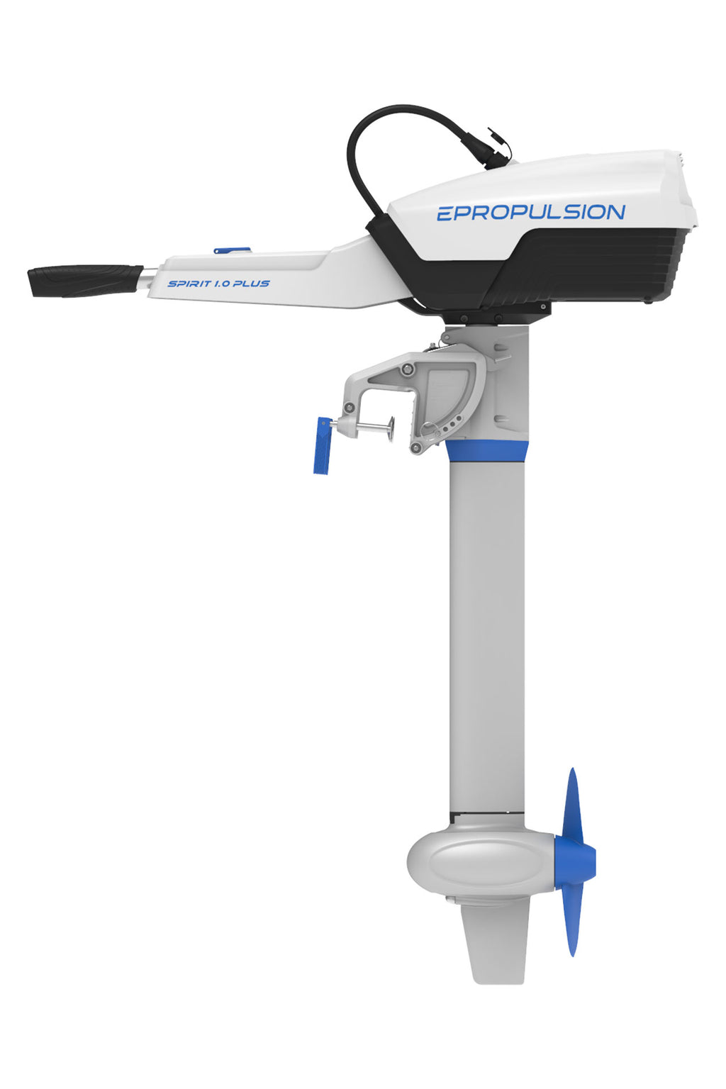 ePropulsion Spirit 1.0 Plus elektrisk påhengsmotor bakside