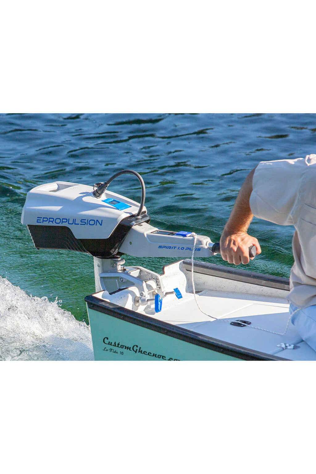 ePropulsion Spirit 1.0 Plus elektrisk påhengsmotor 1 kW 52,5 cm - ePropulsion