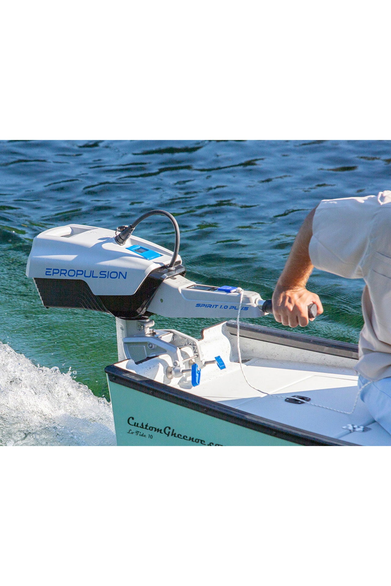ePropulsion Spirit 1.0 Plus elektrisk påhengsmotor 1 kW 52,5 cm - ePropulsion