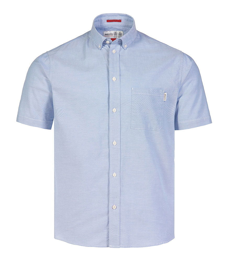 Essential Oxford S/S skjorte kortermet forfra