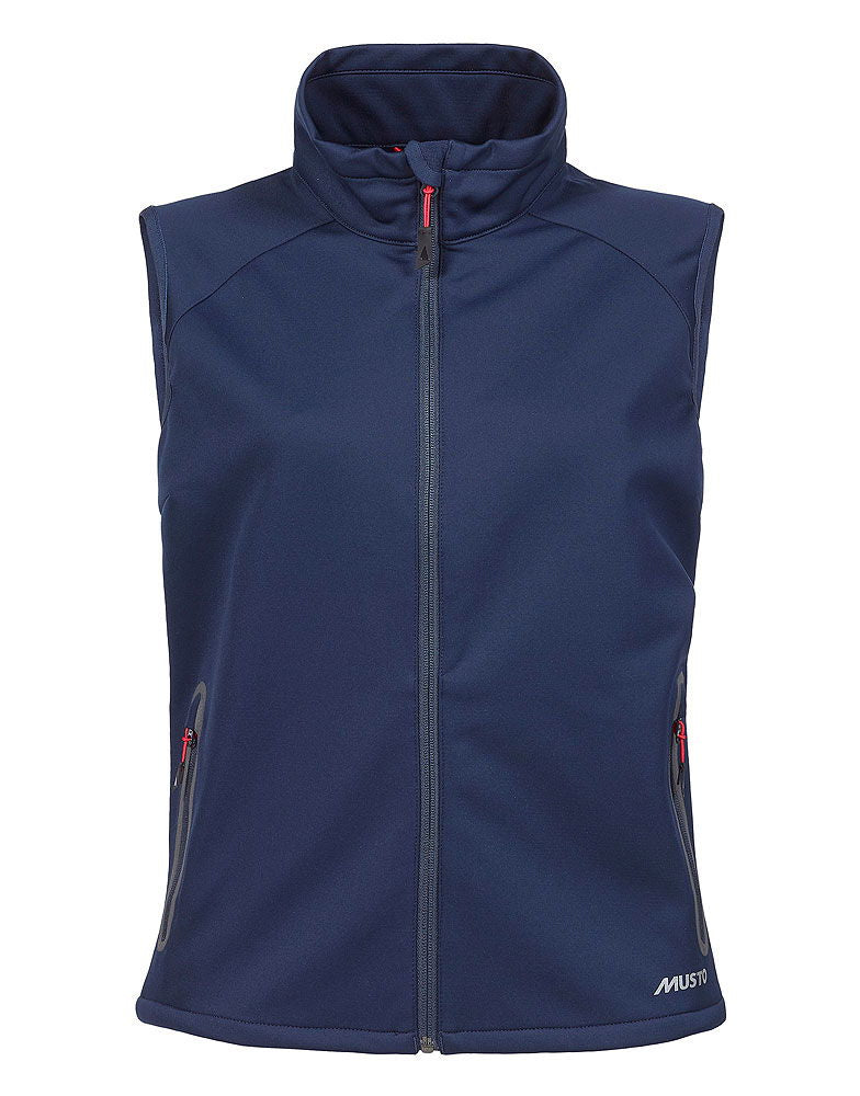Essential Soft Shell vest dame vindtett forfra