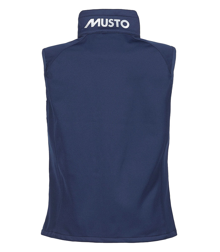 Essential Soft Shell vest dame vindtett nærbilde
