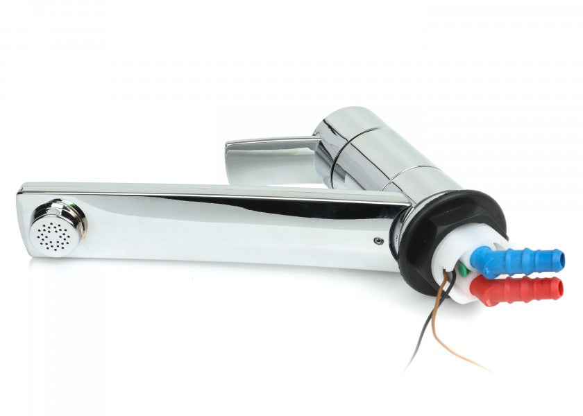 Ettgreps blandebatteri CONCEPT E med mikrobryter detalj
