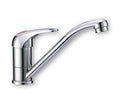 Ettgreps blandebatteri forkrommet 3/8" innvendig gjenge fra Allpa, forfra