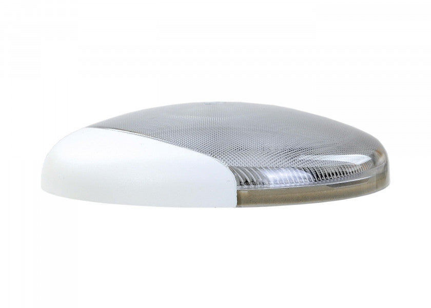 EuroLED 130 Touch taklampe LED hvit/rød montert i båt