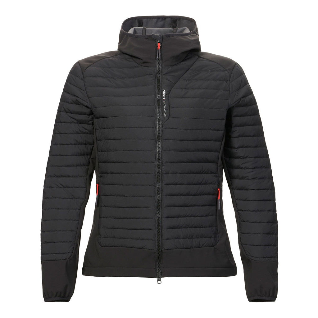 Evo Loft jakke dame med hette og Primaloft isolasjon forfra