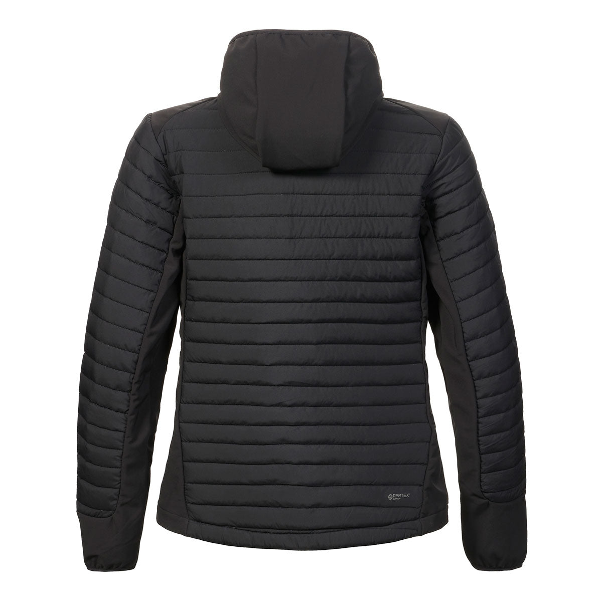 Evo Loft jakke dame med hette og Primaloft isolasjon bakside