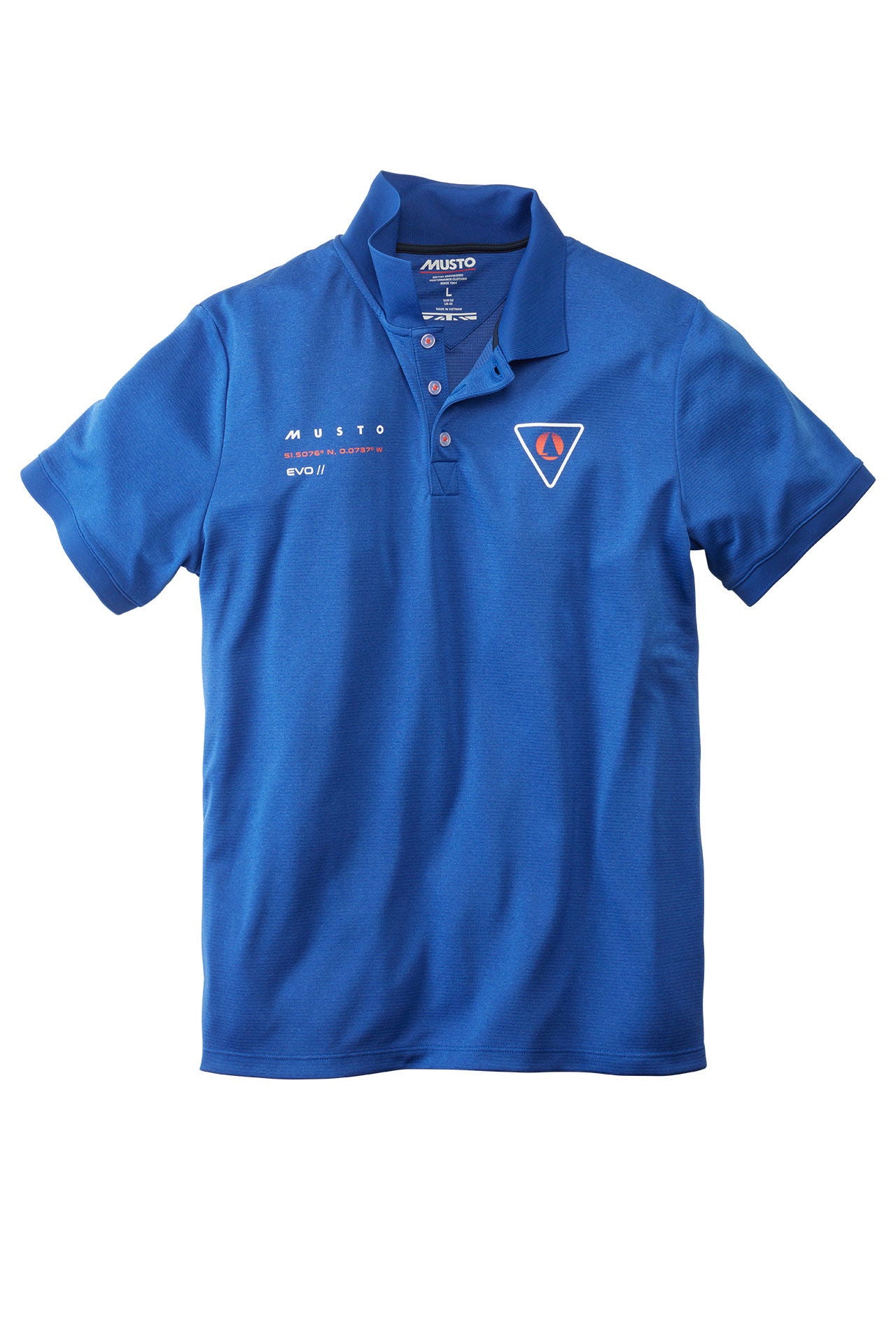 EVO Sunblock poloskjorte UPF 50+ solbeskyttelse forfra